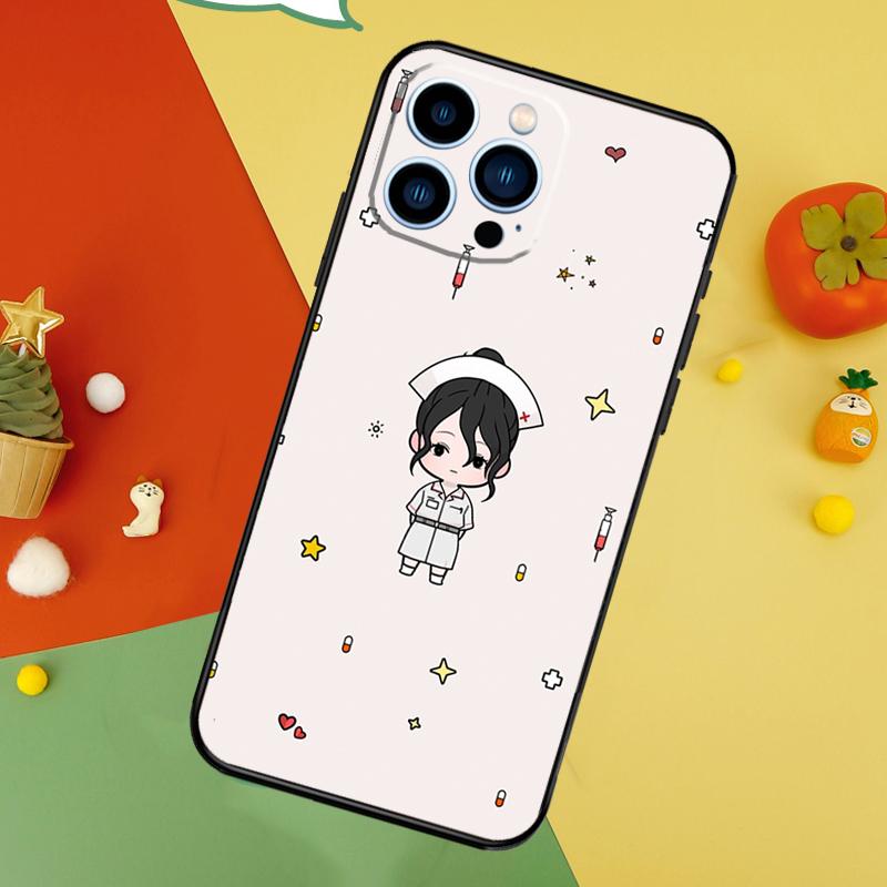 Медицинский чехол для медсестры, чехол для здоровья, чехол для iPhone 15 16 11 13 12 14 Pro Max Mini X XR XS 7 8 Plus, задняя крышка, корпус