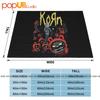 Плед-одеяло Korn Band Ультрамягкий Зимнее Покрытие для Дивана Покрывала для Кровати