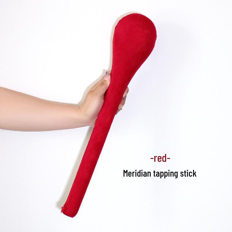 Деревянная многофункциональная меридианная массажная палка для постукивания по спине и телу