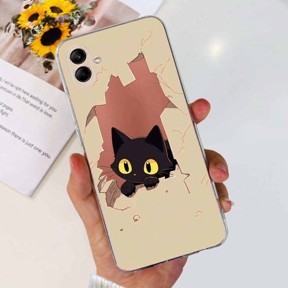For Samsung Galaxy A04 Case A04e Cute Fashion Back Cover Soft Silicone Case For Samsung A 04 Galaxy A04e A04 Fundas Coque