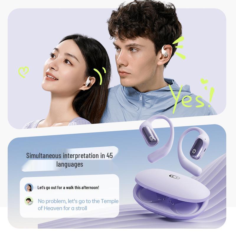 Xiaodu S108 Открытые Bluetooth-наушники для спорта с функцией умного перевода