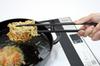 Suncraft Chopsticks and Tongs, Glass Fiber Reinforced Nylon, Dishwasher Safe, Black, GF-08B