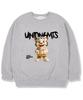 UNION GARMENTS Флисовая толстовка оверсайз Frandy Tiger Серая