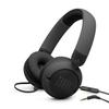 JBL Junior 320 Детские накладные наушники с регулятором громкости, встроенным микрофоном, ограничением громкости 85 дБ, легкие (черный)