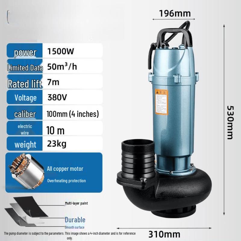 Jundingying 220V Submersible Water Pump