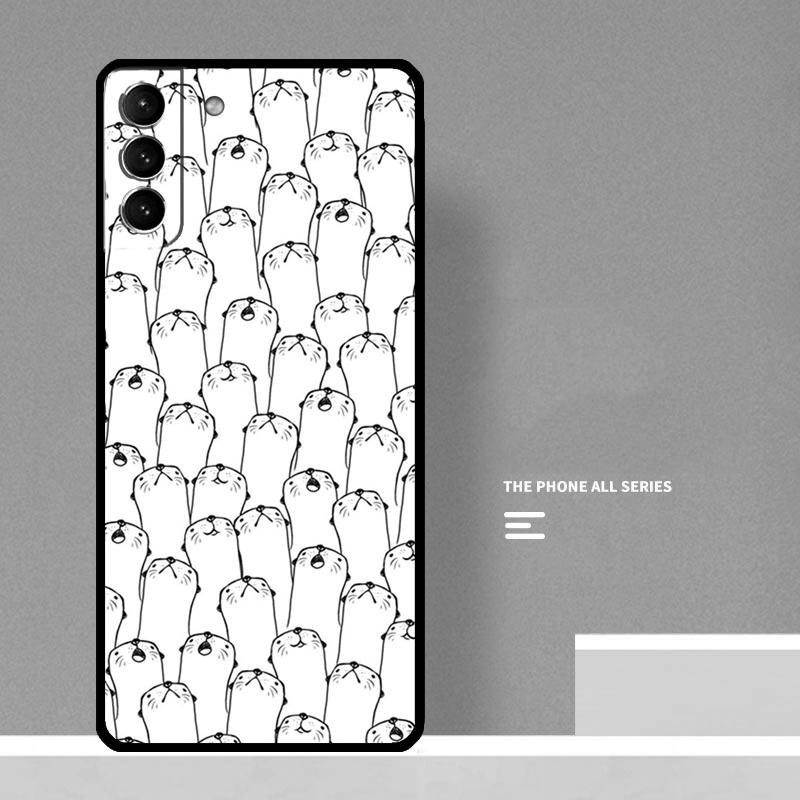 Чехол для телефона с рисунком морской выдры для Samsung Galaxy S26 S23 Ultra S20 S21 S22 S24 S25 Plus S10 S25 FE Чехол Coque