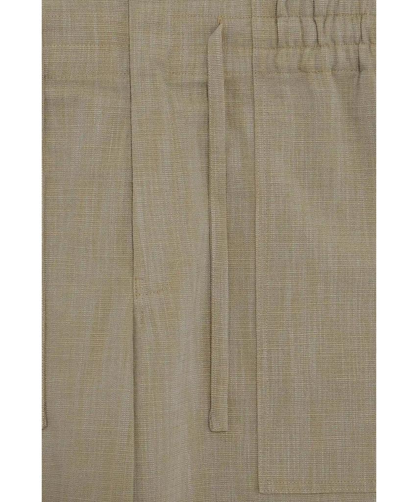 DROLE DE MONSIEUR Elastic Cotton Pants Pantalon Elastiqu Coton D0Pam26316Khx