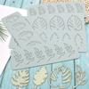 Chocolate Stencil Fondant Mold Cake Decorating Silicone Mould Leaves Leaf Lace Mat Cake Lace Mold