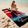 1Pc V Vendetta Beach Towel Quick Dry Multiuse For Beach Pool Gym Yoga Home Travel Christmas Halloween Xmas Gift N1392