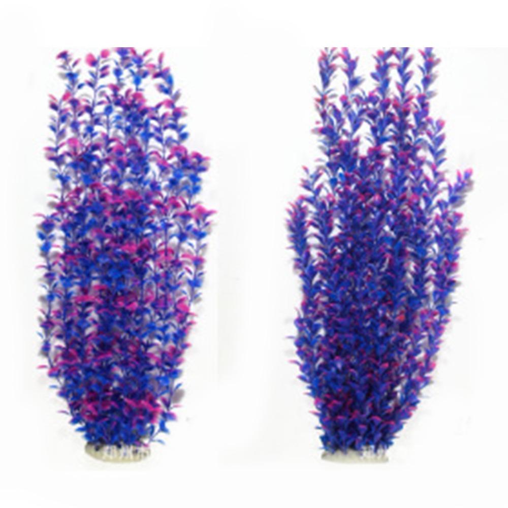 2 шт. Очень большие искусственные растения для аквариума, высокие украшения для аквариума, декор для аквариума