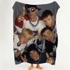 Band B Backstreet B Boys Throw Flannel Throw Blanket Suitable for Sofa Living Room Bedroom