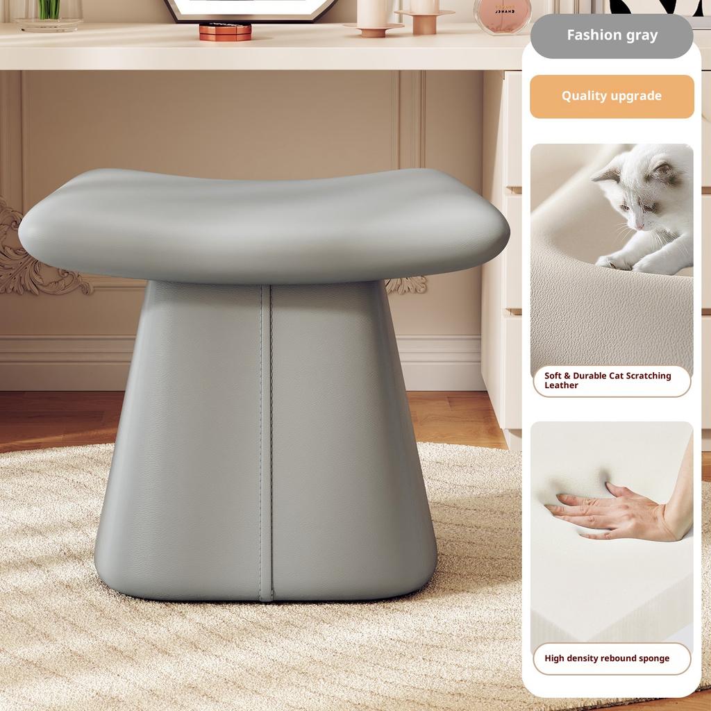 Туалетный столик для спальни, Премиальное качество, Стул-пианино и для смены обуви, Домашнее кожаное кресло-диван, Безопасно для кожи, Дышащий