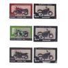 Набор из 6 брелоков-фигурок Kawasaki Ninja Gachapon Капсульная игрушка 1/64 Z900RS/GPZ900R (Полный комплект) -