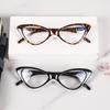 Vintage Fashion Cat Eye Reading Glasses Retro Leopard Women Lightweight Presbyopic Reading Glasses