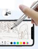 Baseus Dual Tip Stylus & Gel Pen for Touchscreens - Silver