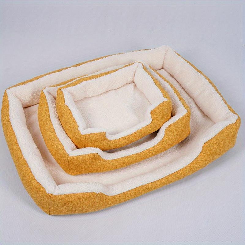 Моющийся и устойчивый к укусам, теплый диван для всех сезонов, дополнительный комфорт и безопасность, сборный диван-кровать для кошек и собак