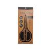 PEARL METAL VISIONS Kitchen Scissors, Titanium Coating, Dishwasher Safe, Gold, CP-8829