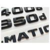 Matt Black Emblems for Mercedes Benz W212 W213 W211 E180d E200d E220d E250d E300d E320d E350d E400d E430d E450d E500d 4MATIC CDI AW1 b20