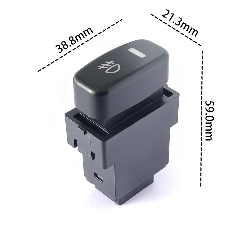 4-контактный переключатель противотуманных фар для Mitsubishi Pajero ASX Lancer Outlander, 5-контактная кнопка контроллера