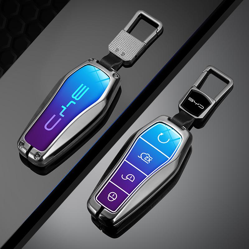 BYD Dolphin 22-24 Key Case: Compatible with Han, Song Plus, Tang DMI, Qin Pro, Yuan E2