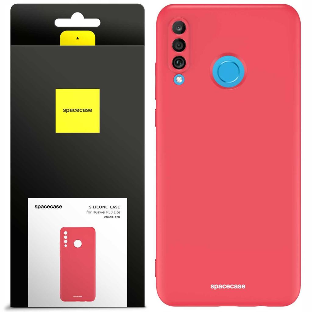 Sc Silicone Case Huawei P30 Lite Red