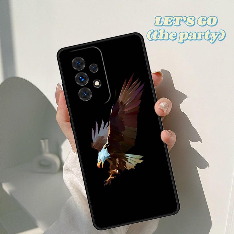 Чехол для телефона Орел Ястреб Птица Животное Для Samsung Galaxy A42 A31 A40 A51 A71 A32 A80 A91 A52 A72 A73 A20e A21S A50 A70 A11 A12 Чехол