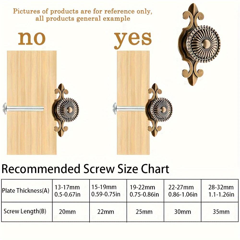 5 шт. Бронзовые ручки для ящиков из цинкового сплава, 2,911,26 дюйма, винтажные круглые металлические с задней пластиной, идеально подходят для мебели комода и шкафа