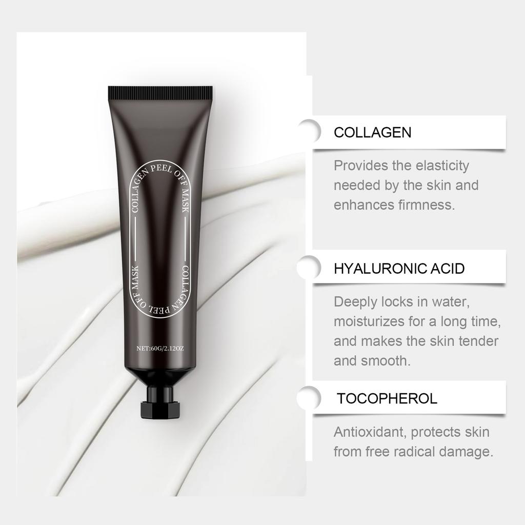 Коллагеновая маска для лица Reverse Volume Peel Off - Коллагеновая маска для лица, гидролизованный коллаген, уход за кожей, маска для лица,