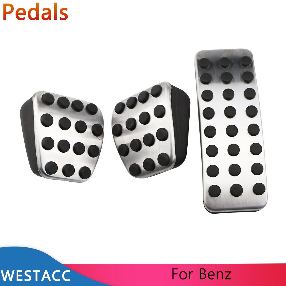 Car Pedals Pedal Cover for Mercedes Benz A B CLA GLA GLE ML GL R W164 W166 X156 X164 X166 W251 W168 W169 W176