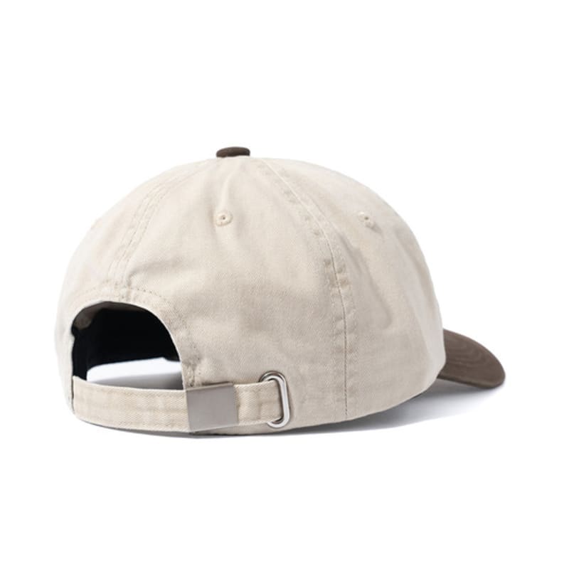 ROIDESROIS Вышитый Логотип Символ Двухцветная Бейсболка (коричневый)