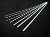 1/5/25/50PCS 0.5 To 15mm X250mm White ABS Styrene Plastic Round Bar Rods Diameter