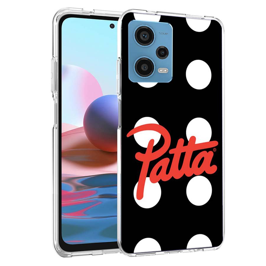 Модный Чехол P-pattaS для Redmi Note 13 12 14 15 Pro Plus 13R 11 11T 11E 11S 10 Pro 10S 9 9S Чехол Cell Прозрачный ТПУ Capa Cas