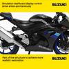 Модель мотоцикла SUZUKI GSX1000 в масштабе 1/12 - Реалистичный дизайн, Идеально для энтузиастов мотоциклов, Идеальный подарок для всех возрастов