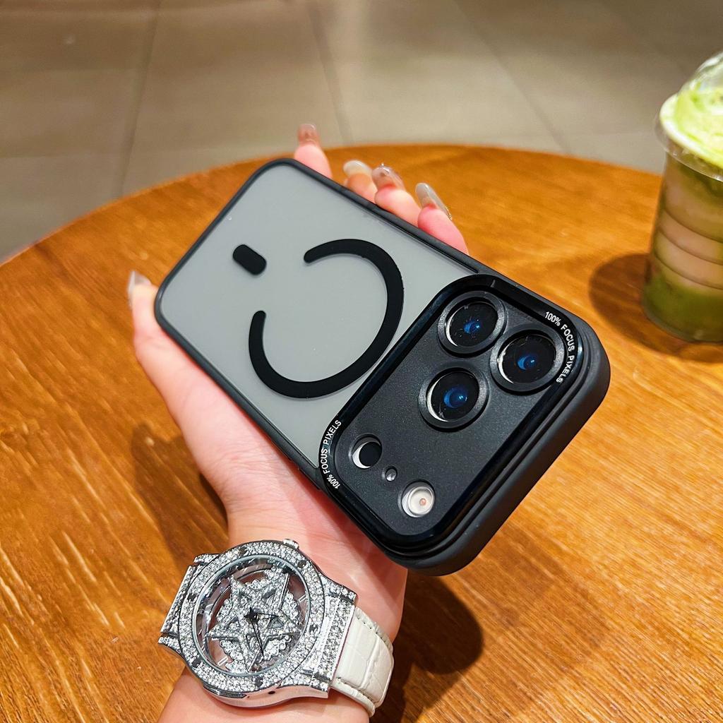 Магнитные чехлы для телефонов, подходящие для IPhone17promax, и чехлы для защиты металлических линз для IPhone 16