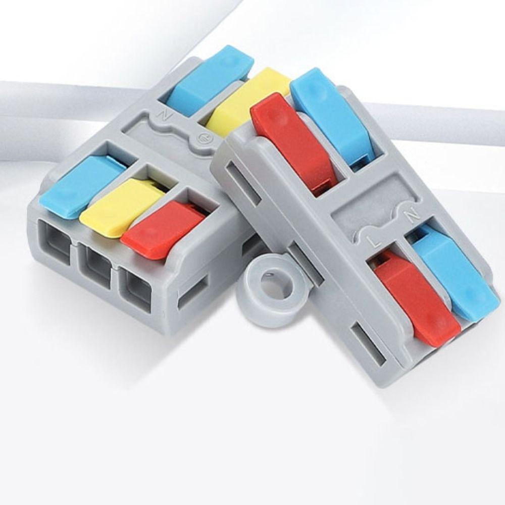 10 шт. Огнестойкий корпус Мини-быстрый соединитель проводов Электрический шкаф управления