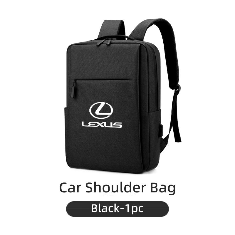 cqrjdx1 Car Men's Shoulder Bag Laptop Pouch Business Backpack Accessories For Lexus UX250h RX450h CT200h RX400h NX300h RX350 RX300 GX47
