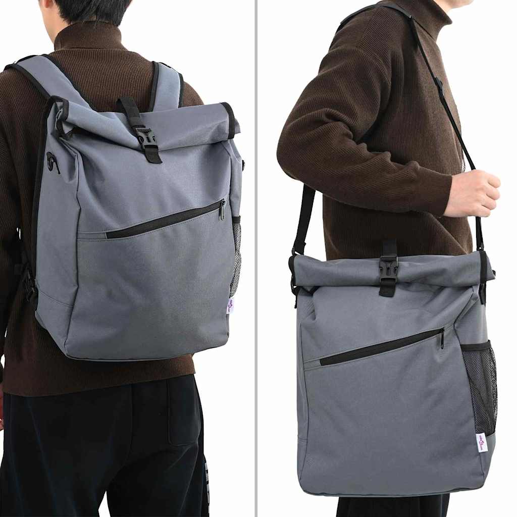 Bicycle Bag Gray 33 x 16 x 60 cm Polyester