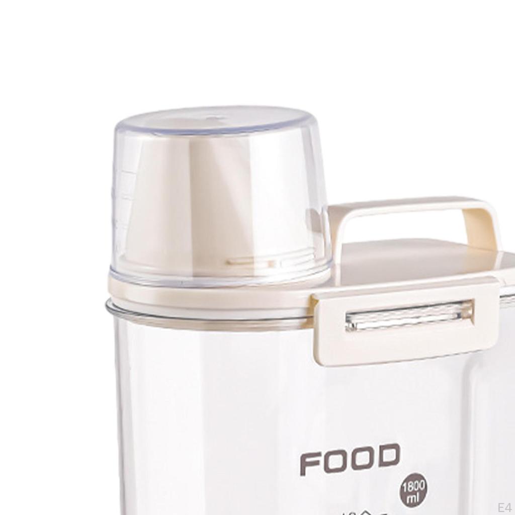 Держатель для свежего стирального порошка с мерным стаканчиком