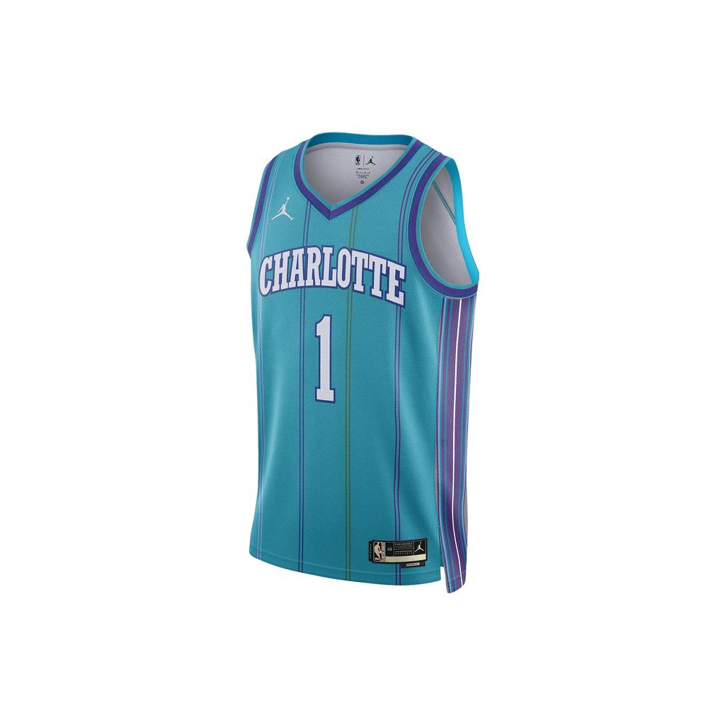 Jordan Топ-топ с круглым вырезом и буквенно-цифровым узором, мужской, синий DX8610-415