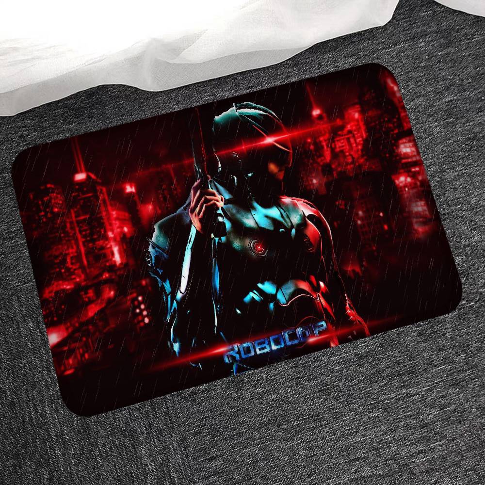 Боевик Р-Робокоп Коврик для ванной Детская комната Спальня Декорация Балкон Противоскользящий Придверный коврик Гостиная Приветственный коврик
