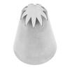 #C10 Large Size Piping Nozzle Cake Cream Decor Icing Tips 10 Teeth Close Star