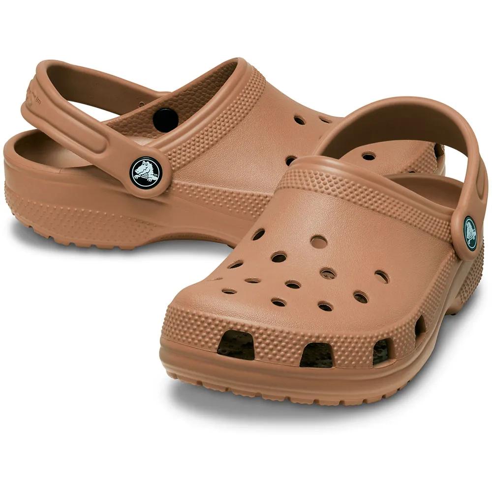 Crocs Classic clogs lightweight water resistant Brown
