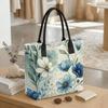  Elegant Watercolor Floral Tote Bag for Daily Use