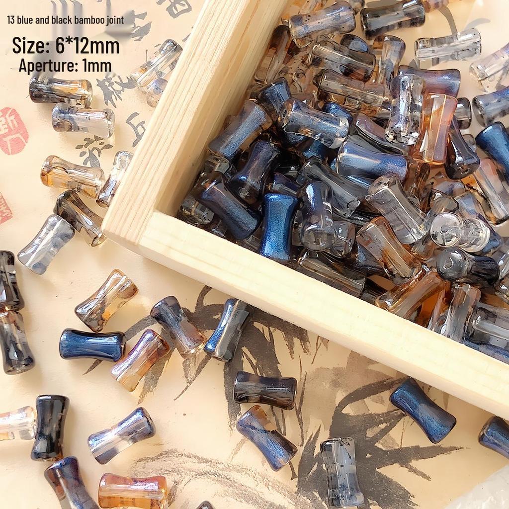 Китайские бамбуковые бусины-разделители лэмпворк для изготовления украшений своими руками