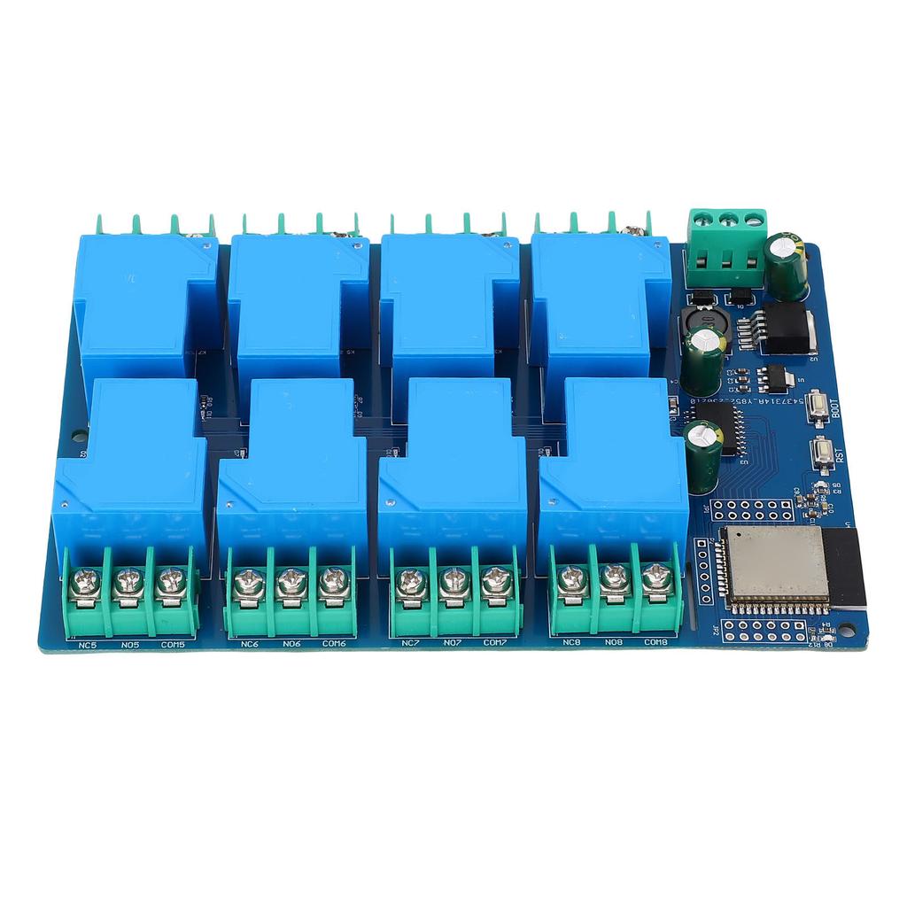 Плата реле WIFI Bluetooth DC7 28 5V Питание 8 каналов для ESP32 Плата разработки реле
