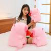 Simulation Pink Watermelon Capibara Plush Doll Cloth Doll Capibara Anime Fluffty Toy  Home Decor