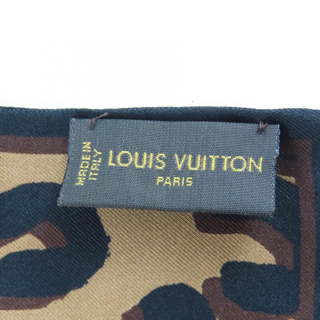 Отличный Шарф-Повязка LOUIS VUITTON Fleur Мех Лисы Леопардовый Пелерина Лиса Коричневая FOX 403474 Б/у