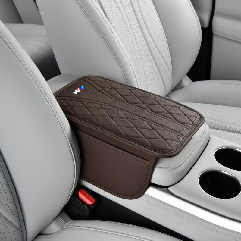 Car Armrest Box Protection Cushion For BMW M Performance M6 X3 E46 E90 E39 F10 F20 F30 G20 E60 E36 E34 Car Interior Accessories JK4