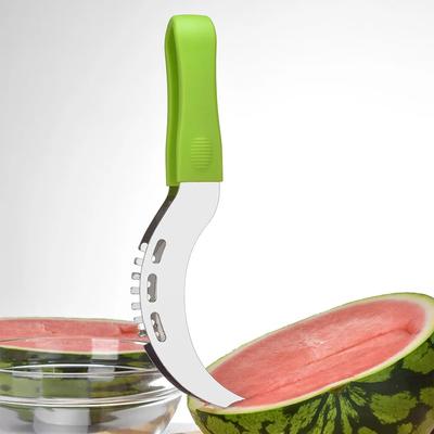 Арбузный артефакт нож для нарезки нож из нержавеющей стали инструмент для удаления сердцевины фруктов и овощей зажим для арбуза кухонные принадлежности