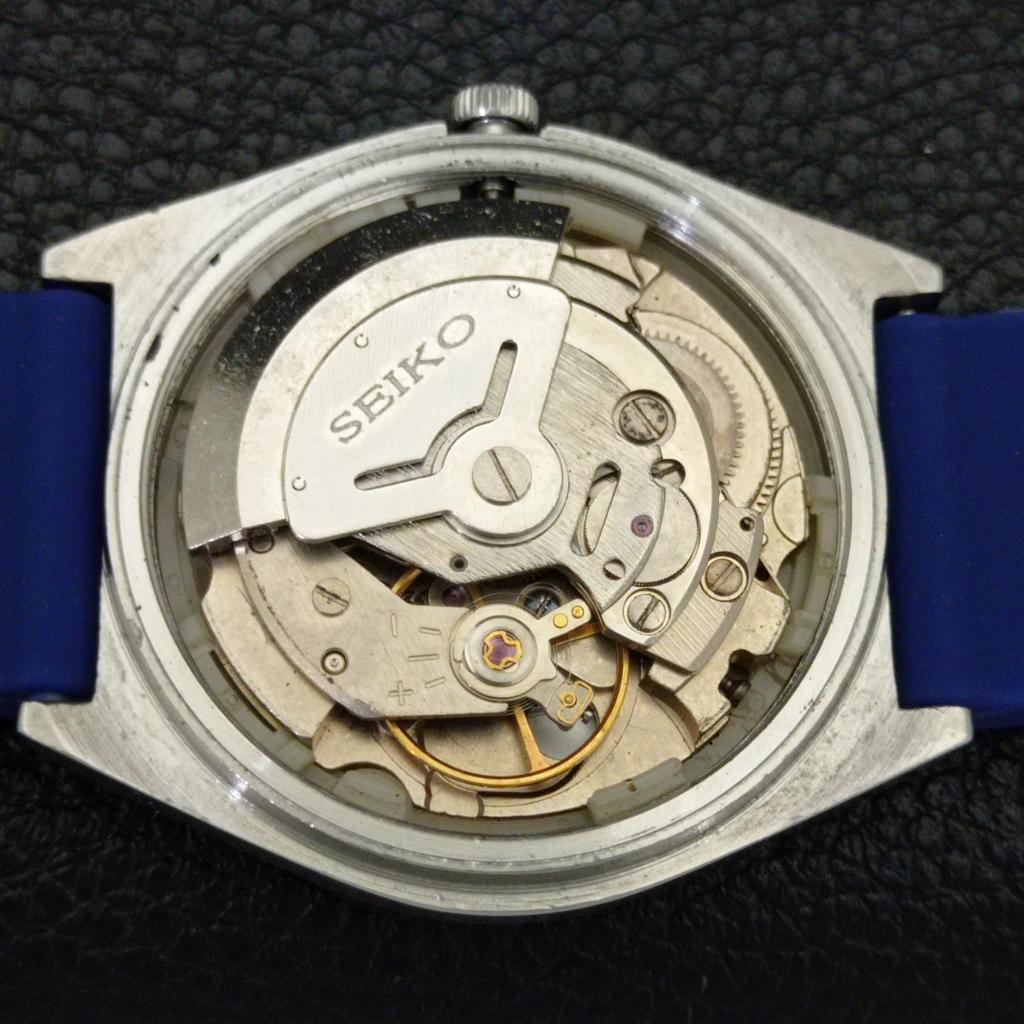 ЯПОНИЯ ВИНТАЖ SEIKO 5 АВТОМАТИЧЕСКИЕ МУЖСКИЕ ЧАСЫ С СИНИМ ЦИФЕРБЛАТОМ a701547-5